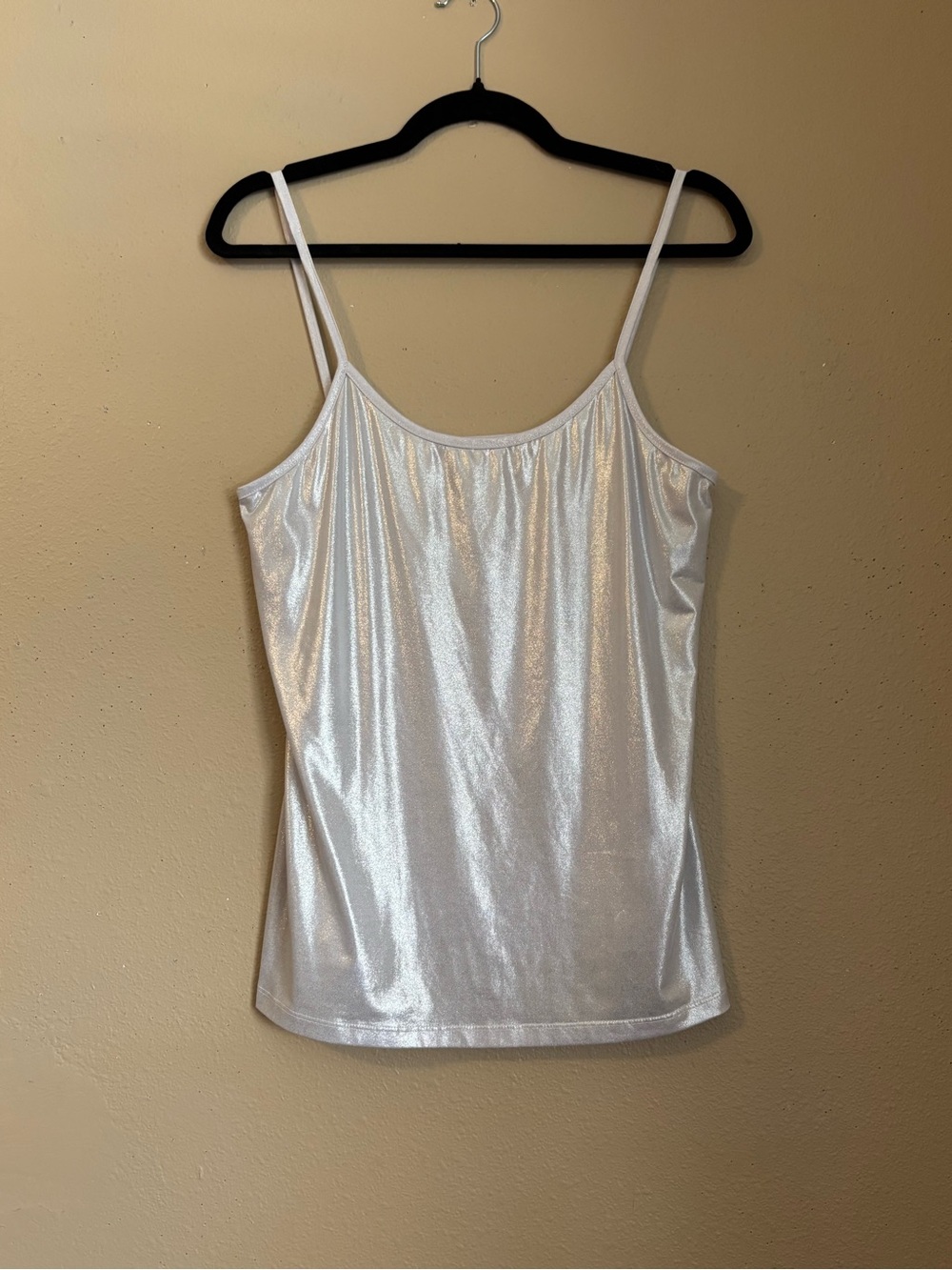 Silver Shimmery Sparkling Festival Flowy Fairy/Mermaid Glam Cami